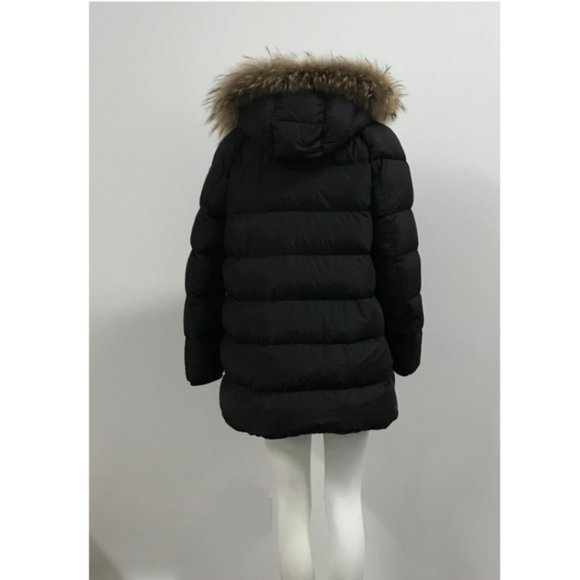 ADD - Down Jacket with fur collar Size 12 NWOT - Picture 3 of 4